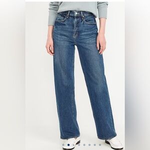 Old Navy Sky-Hi Wide Leg Jeans